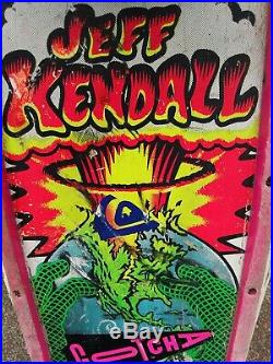Vintage Skateboard Powell Peralta Vision Alva Santa Cruz Jeff Kendall