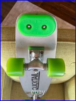 Vintage Skateboard Powell QuickTail 1976. Sims Mini Comp Wheels, Gullwing Trucks
