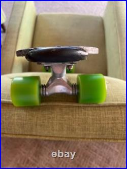 Vintage Skateboard Powell QuickTail 1976. Sims Mini Comp Wheels, Gullwing Trucks