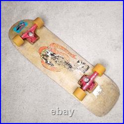 Vintage Skateboard Push Skate Shop With Pink Bullet Trucks & OJ III / OJ 3 Wheels