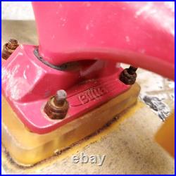 Vintage Skateboard Push Skate Shop With Pink Bullet Trucks & OJ III / OJ 3 Wheels