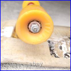 Vintage Skateboard Push Skate Shop With Pink Bullet Trucks & OJ III / OJ 3 Wheels