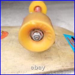 Vintage Skateboard Push Skate Shop With Pink Bullet Trucks & OJ III / OJ 3 Wheels
