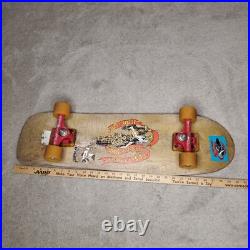 Vintage Skateboard Push Skate Shop With Pink Bullet Trucks & OJ III / OJ 3 Wheels