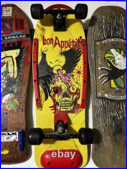Vintage Skateboard Rare No Nos No Og Yes God Yes Spin Off