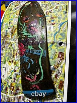 Vintage Skateboard Toxic Rare Crap Not Nos Og