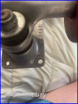 Vintage Skateboard Tracker Trucks With Wheels