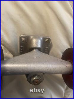 Vintage Skateboard Tracker Trucks With Wheels