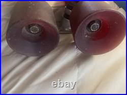 Vintage Skateboard Tracker Trucks With Wheels