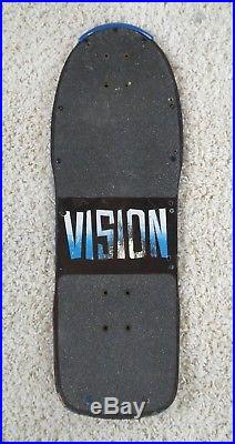 Vintage Skateboard Vision Gator Mark Rogowski. Pro model 1985 80's USED