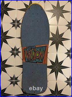 Vintage Skateboard Vision Gator Powell Santa Cruz Alva