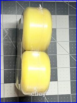 Vintage Skateboard Wheels NOS Santa Cruz Big Balls 65mm 92a Yellow Sealed