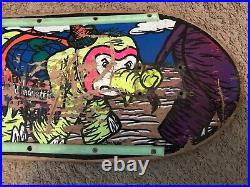 Vintage Skateboard World Industries Mike Vallely Mini Circus Animals OG 1991