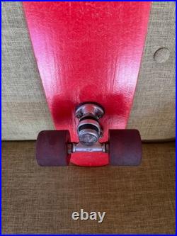 Vintage Skateboard X-CALIBER Fiberglass, Truck withOG Risers, Racing Slicks