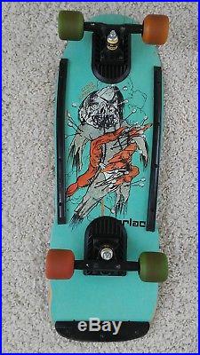 Vintage Skateboard Zorlac Craig Johnson Voodoo Doll Ragdoll 80's 1984 USED