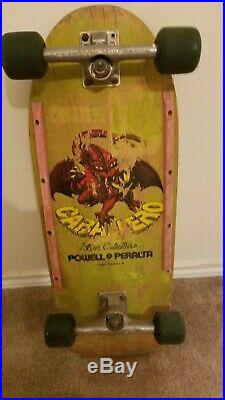 Vintage Steve Caballero Skateboard Complete Deck Powell Peralta