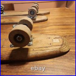 Vintage Super Surfer Skateboard Lot Of 4 Clay Wheels