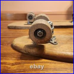 Vintage Super Surfer Skateboard Lot Of 4 Clay Wheels