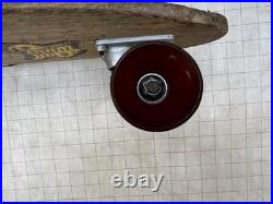 Vintage ThomsonTS Leopard skateboard. Bauman Trucks UFO back OJ Front. 70s Vintage ThomsonTS Leopard skateboard. Bauman Trucks UFO back OJ Front. 70s