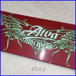 Vintage Tony Alva Mariposa Red Skateboard Deck RARE 8.25 x 31.5