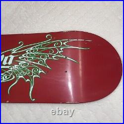 Vintage Tony Alva Mariposa Red Skateboard Deck RARE 8.25 x 31.5