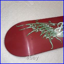 Vintage Tony Alva Mariposa Red Skateboard Deck RARE 8.25 x 31.5