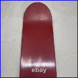 Vintage Tony Alva Mariposa Red Skateboard Deck RARE 8.25 x 31.5