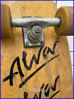 Vintage Tony Alva skateboard Dogtown z boys Z flex Sims Tunnel Jay Adams G&S
