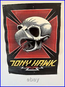 Vintage Tony Hawk Powell Peralta Skateboard Poster 23x17