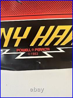 Vintage Tony Hawk Powell Peralta Skateboard Poster 23x17