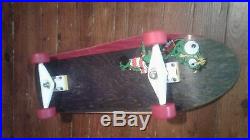 Vintage Toxic complete skateboard with NOS Tracker Aggros & Powell Street Bones