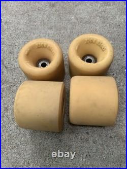 Vintage Tunnel Super Rock Skateboard Wheels 1970s Slightly Used 61mm