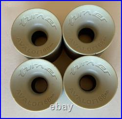 Vintage Turner Avalon Skateboard Slalom Wheels 68mm