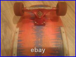 Vintage Uncle Wiggley Brad Smith complete skateboard with Trackers & Toxic