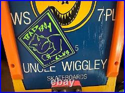 Vintage Uncle Wiggley Skateboard Designed by Dave Crabb Corona FIRST GRAPHIC Vintage Uncle Wiggley Skateboard Designed by Dave Crabb Corona FIRST GRAPHIC