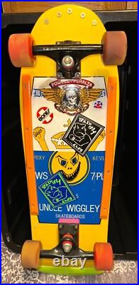 Vintage Uncle Wiggley Skateboard Designed by Dave Crabb Corona FIRST GRAPHIC Vintage Uncle Wiggley Skateboard Designed by Dave Crabb Corona FIRST GRAPHIC