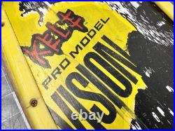 Vintage VISION KELE PRO MODEL Skateboard With Independent Trucks & Vision Wheels