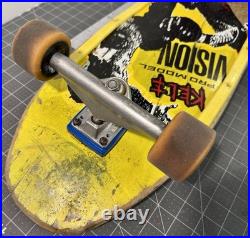 Vintage VISION KELE PRO MODEL Skateboard With Independent Trucks & Vision Wheels