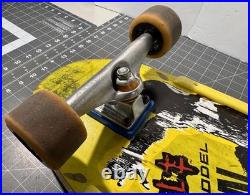 Vintage VISION KELE PRO MODEL Skateboard With Independent Trucks & Vision Wheels