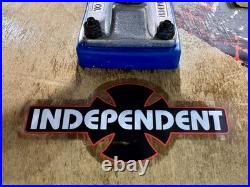 Vintage VISION KELE PRO MODEL Skateboard With Independent Trucks & Vision Wheels