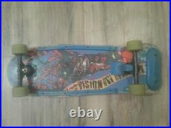 Vintage VISION Lobster Tail complete skateboard with Powell Peralta G-Bones