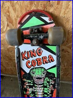 Vintage Valterra 1884 Skateboard KING COBRA RARE