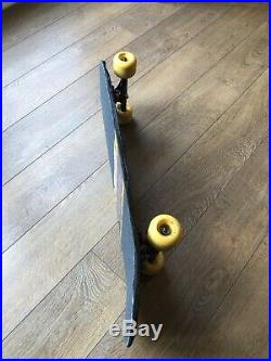 Vintage Valterra Back To The Future Skateboard, Splatter, Madrid, Original Deck