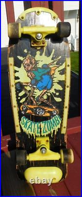 Vintage Valterra Skate Zombie Skateboard 1980's