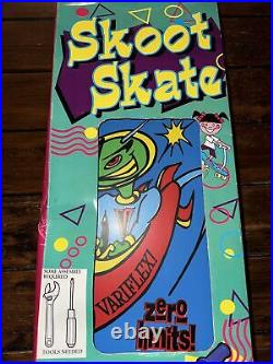 Vintage Variflex SKOOT SKATE Scoot Skateboard New In Box Rare