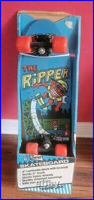 Vintage Variflex Skateboard Deck The Ripper NOS New In Box Crazy Rare Cool