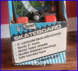 Vintage Variflex Skateboard Deck The Ripper NOS New In Box Crazy Rare Cool