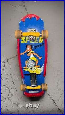 Vintage Variflex Skateboard Down Town 1980's