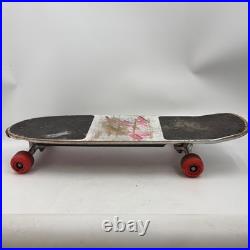 Vintage Variflex Skateboard Pink White Old School Street Rage II Wheels 80s 90s