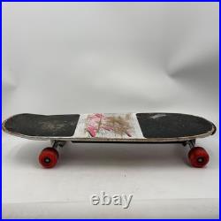 Vintage Variflex Skateboard Pink White Old School Street Rage II Wheels 80s 90s